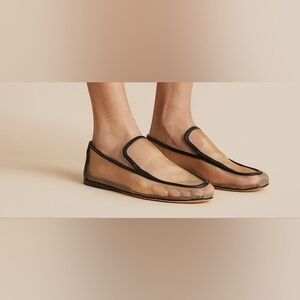 KHAITE ALESSIA MESH LOAFERS 2024